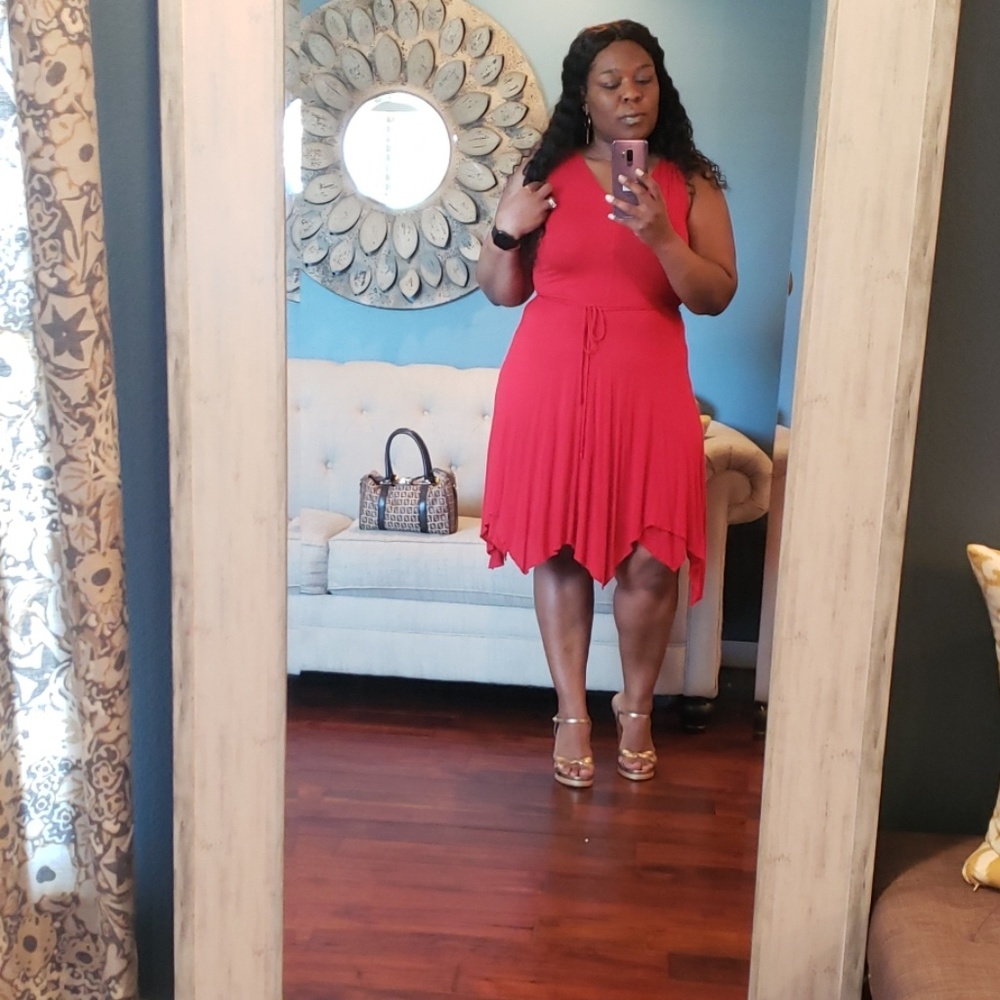 ❣ Ralph Lauren Red Dress